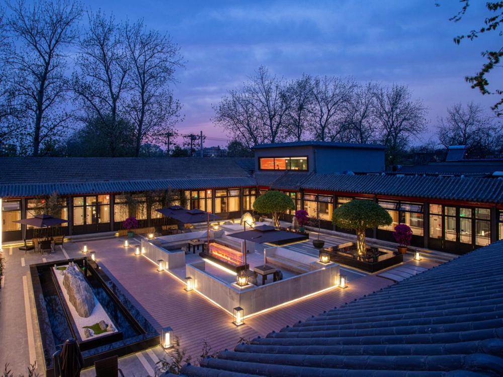 Yunju Hotel Beijing Yonghe Palace Guijie Siheyuan Экстерьер фото