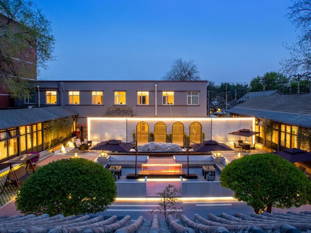 Yunju Hotel Beijing Yonghe Palace Guijie Siheyuan Экстерьер фото
